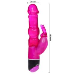 Comprar BAILE - WAVES OF PLEASURE FANTASY VIBRADOR CON RABBIT LILA 23 CM al mejor precio - Envíos Discretos