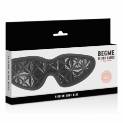 Comprar BEGME - BLACK EDITION ANTIFAZ ELÁSTICO CON FORRO DE NEOPRENO al mejor precio - Envíos Discretos
