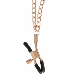 Comprar BEGME - BLACK EDITION COLLAR CON CADENAS Y PINZAS PEZONES CON FORRO DE NEOPRENO al mejor precio - Envíos Discretos