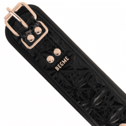 Comprar BEGME - BLACK EDITION COLLAR CUERO VEGANO CON FORRO DE NEOPRENO al mejor precio - Envíos Discretos