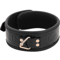 Comprar BEGME - BLACK EDITION COLLAR CUERO VEGANO CON FORRO DE NEOPRENO al mejor precio - Envíos Discretos