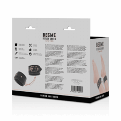 Comprar BEGME - BLACK EDITION ESPOSAS PARA TOBILLOS CON FORRO DE NEOPRENO al mejor precio - Envíos Discretos
