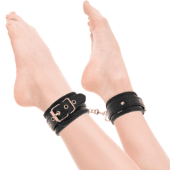 Comprar BEGME - BLACK EDITION ESPOSAS PARA TOBILLOS CON FORRO DE NEOPRENO al mejor precio - Envíos Discretos