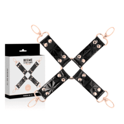 Comprar BEGME - BLACK EDITION HOG TIE CUERO VEGANO al mejor precio - Envíos Discretos