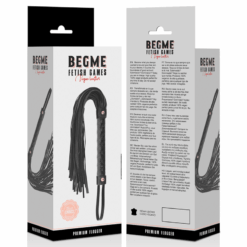 Comprar BEGME - BLACK EDITION LÁTIGO CUERO VEGANO al mejor precio - Envíos Discretos