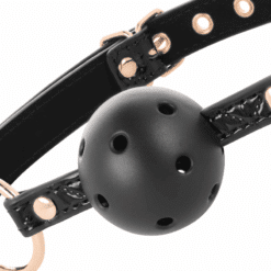 Comprar BEGME - BLACK EDITION MORDAZA CUERO VEGANO al mejor precio - Envíos Discretos