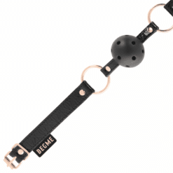 Comprar BEGME - BLACK EDITION MORDAZA CUERO VEGANO al mejor precio - Envíos Discretos