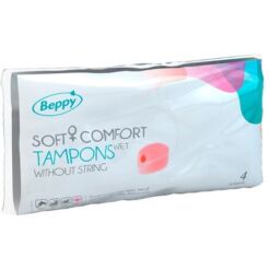 Comprar BEPPY - TAMPONES LUBRICADOS 4 UDS al mejor precio - Envíos Discretos