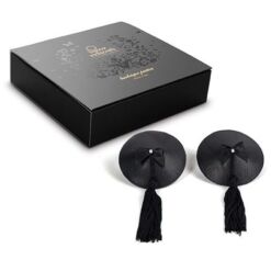 Comprar BIJOUX - BURLESQUE CUBREPEZONES NEGRO al mejor precio - Envíos Discretos