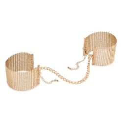 Comprar BIJOUX - DÉSIR MÉTALLIQUE ESPOSAS MALLA METALICA DORADA al mejor precio - Envíos Discretos