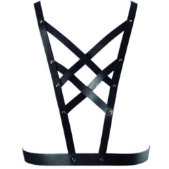 Comprar BIJOUX - INDISCRETS MAZE ARNES CRUZADO CON ESCOTE NEGRO al mejor precio - Envíos Discretos