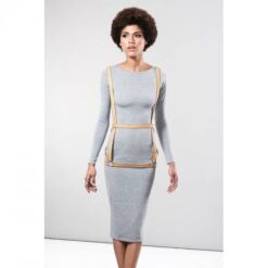 Comprar BIJOUX - INDISCRETS MAZE ARNÉS FORMA DE VESTIDO MARRON al mejor precio - Envíos Discretos