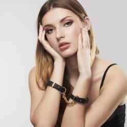 Comprar BIJOUX - INDISCRETS MAZE ESPOSAS BRAZALETES NEGRO al mejor precio - Envíos Discretos