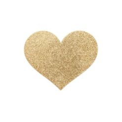 Comprar BIJOUX - INDISCRETS PEZONERAS FLASH CORAZÓN DORADO al mejor precio - Envíos Discretos