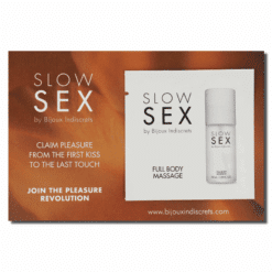Comprar BIJOUX - SLOW SEX FULL BODY MASSAGE GEL DE MASAJE 2 ML al mejor precio - Envíos Discretos