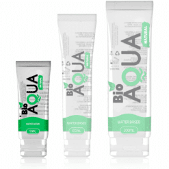 Comprar BIOAQUA LUBRICANTE INGREDIENTES NATURALES BASE AGUA 50 ML al mejor precio - Envíos Discretos