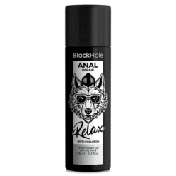 Comprar BLACK HOLE - ANAL REPAIR BASE AGUA RELAX CON HYALURON 100 ML al mejor precio - Envíos Discretos