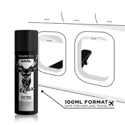 Comprar BLACK HOLE - BASE SILICONA CONCENTRADA DILATACIÓN ANAL 100 ML al mejor precio - Envíos Discretos