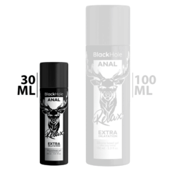 Comprar BLACK HOLE - BASE SILICONA CONCENTRADA DILATACION ANAL 30 ML al mejor precio - Envíos Discretos