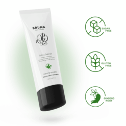 Comprar BRUMA - GEL DESLIZANTE CON ACEITE DE SEMILLA EFECTO CALOR SABOR CANNABIS 100 ML al mejor precio - Envíos Discretos