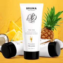 Comprar BRUMA - GEL DESLIZANTE CON ALOE VERA SABOR A PIÑA COLADA 100 ML al mejor precio - Envíos Discretos