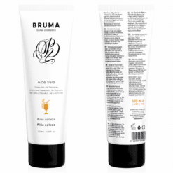 Comprar BRUMA - GEL DESLIZANTE CON ALOE VERA SABOR A PIÑA COLADA 100 ML al mejor precio - Envíos Discretos