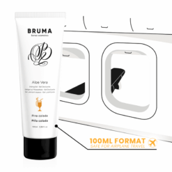 Comprar BRUMA - GEL DESLIZANTE CON ALOE VERA SABOR A PIÑA COLADA 100 ML al mejor precio - Envíos Discretos