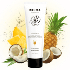 Comprar BRUMA - GEL DESLIZANTE CON ALOE VERA SABOR A PIÑA COLADA 100 ML al mejor precio - Envíos Discretos