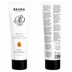 Comprar BRUMA - GEL DESLIZANTE CON ALOE VERA SABOR A TARTA AMERICANA 100 ML al mejor precio - Envíos Discretos
