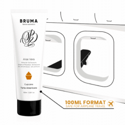 Comprar BRUMA - GEL DESLIZANTE CON ALOE VERA SABOR A TARTA AMERICANA 100 ML al mejor precio - Envíos Discretos