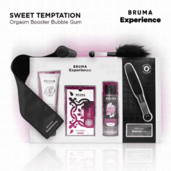 Comprar BRUMA XPERIENCE - KIT TENTACIÓN DULCE CHICLE CON POTENCIADOR DE ORGASMOS al mejor precio - Envíos Discretos