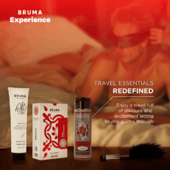 Comprar BRUMA XPERIENCE - KIT TENTACIÓN DULCE FRESA CON POTENCIADOR DE ORGASMOS al mejor precio - Envíos Discretos