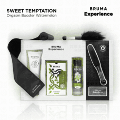 Comprar BRUMA XPERIENCE - KIT TENTACIÓN DULCE SANDÍA CON POTENCIADOR DE ORGASMOS al mejor precio - Envíos Discretos