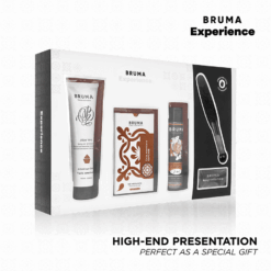 Comprar BRUMA XPERIENCE - KIT TENTACIÓN DULCE TARTA AMERICANA CON POTENCIADOR DE ORGASMOS al mejor precio - Envíos Discretos