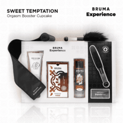 Comprar BRUMA XPERIENCE - KIT TENTACIÓN DULCE TARTA AMERICANA CON POTENCIADOR DE ORGASMOS al mejor precio - Envíos Discretos