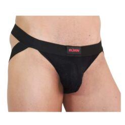Comprar BURN - 003 JOCK BRILLANTE NEGRO L al mejor precio - Envíos Discretos