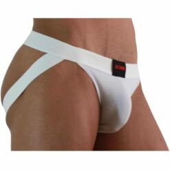 Comprar BURN - 007 JOCK LYCRA BLANCO L al mejor precio - Envíos Discretos