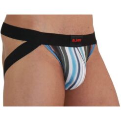 Comprar BURN - 009 JOCK MULTICOLOR / NEGRO S al mejor precio - Envíos Discretos