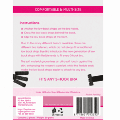 Comprar BYE-BRA - ADAPTADOR SUJETADOR ESPALDA ABIERTA NEGRO & BLANCO al mejor precio - Envíos Discretos