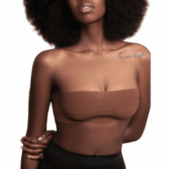 Comprar BYE-BRA - BODY CINTA 5 M X 6.5 CM + 3 PARES DE PEZONERAS MARRÓN al mejor precio - Envíos Discretos