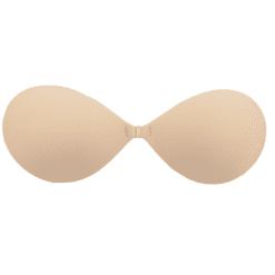 Comprar BYE-BRA - SUJETADOR INVISIBLE BEIGE COPA D al mejor precio - Envíos Discretos