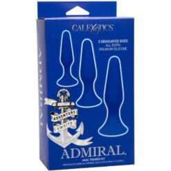 Comprar CALEXOTICS - ADMIRAL KIT 3 PLUG ANAL AZUL al mejor precio - Envíos Discretos
