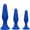 Comprar CALEXOTICS - ADMIRAL KIT 3 PLUG ANAL AZUL al mejor precio - Envíos Discretos