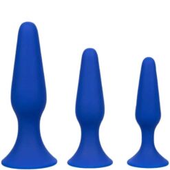 Comprar CALEXOTICS - ADMIRAL KIT 3 PLUG ANAL AZUL al mejor precio - Envíos Discretos