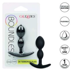 Comprar CALEXOTICS - BOUNDLESS PLUG ANAL LGRIMA 2X al mejor precio - Envíos Discretos
