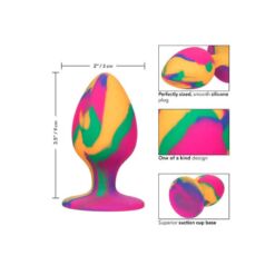 Comprar CALEXOTICS - CHEEKY LARGE TIE-DYE PLUG ANAL al mejor precio - Envíos Discretos