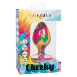 Comprar CALEXOTICS - CHEEKY LARGE TIE-DYE PLUG ANAL al mejor precio - Envíos Discretos