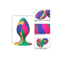 Comprar CALEXOTICS - CHEEKY MEDIUM TIE-DYE PLUG ANAL al mejor precio - Envíos Discretos