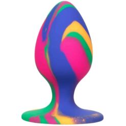 Comprar CALEXOTICS - CHEEKY MEDIUM TIE-DYE PLUG ANAL al mejor precio - Envíos Discretos