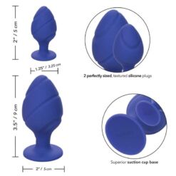 Comprar CALEXOTICS - CHEEKY PLUGS ANALES LILA al mejor precio - Envíos Discretos